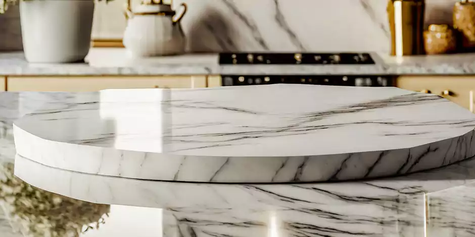 Honing Marble Countertop Service