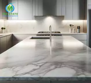 Honed Marble Countertops