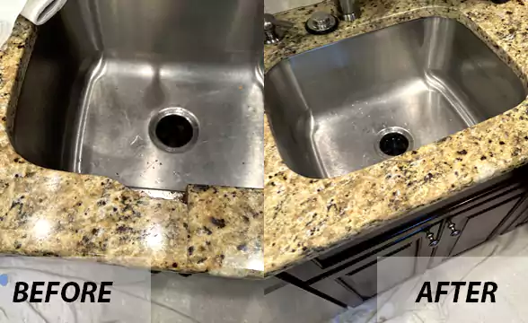 Granite Sink Damage Repair
