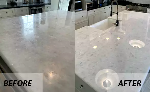Marble Countertop Stain Cleaning